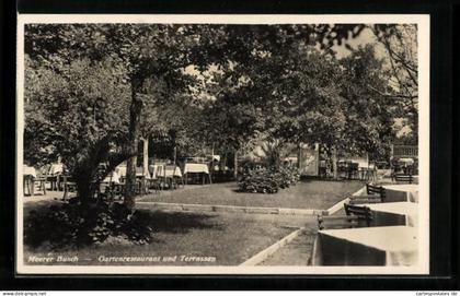 AK Meerbusch, Terrassen- und Garten-Restaurant Meerer Busch