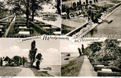 Buederich Duesseldorf Gartenrestaurant Moenchenwerth Gartenrestaurant Moenchenwe