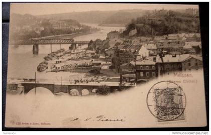 cpa MEISSEN - Oberes Elbthal.