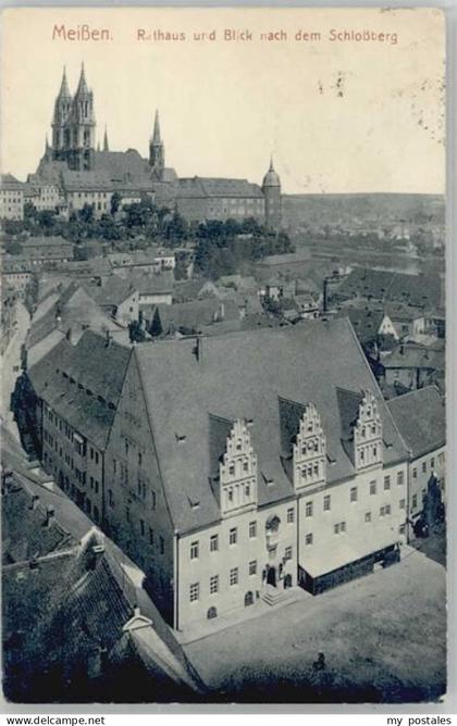 Meissen Elbe Sachsen Meissen Rathaus