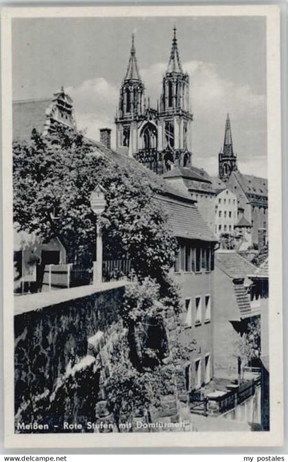 Meissen Elbe Sachsen Meissen Rote Stufen