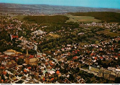 Menden  Sauerland Fliegeraufnahme