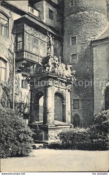 Merseburg Saale Schlossbrunnen