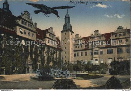 Merseburg Saale Schlosshof