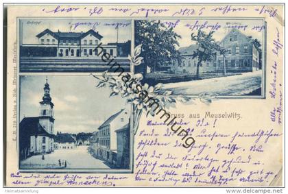 Meuselwitz - Bahnhof - Weinberg