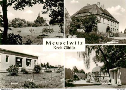 Meuselwitz Panorama Oberschule Konsum Dorfstrasse