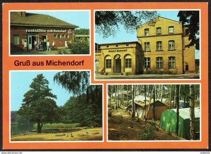 D2974 - TOP Michendorf Bahnhof Campingplatz D 137 - Bild und Heimat Reichenbach