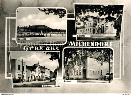 Michendorf Raststaette Bahnhof Postamt Postdamer Strasse