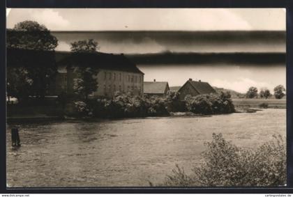 AK Milow /Rath., Blick zur Zentralschule