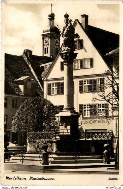 Bayern/Allgäu - Mindelheim, Marienbrunnen