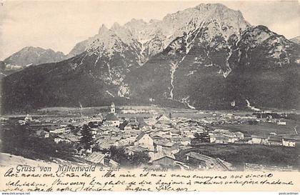 Deutschland - Mittenwald (BY) Gruß von Mittenwald a. Isar Karwendel Verlag v. A. Irl,Hofphotograph, Mittenwald