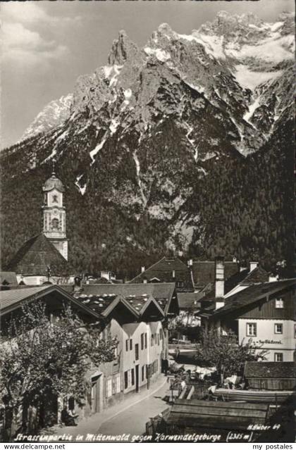 Mittenwald Bayern Mittenwald Karwendelgebirge