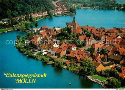 Moelln Lauenburg Fliegeraufnahme