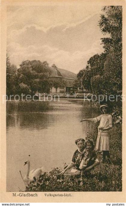 MoeNCHENGLADBACH NRW Volksgarten Idyll
