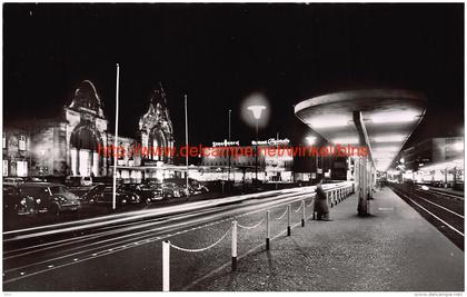 Nachts am Hauptbahnhof Mönchengladbach