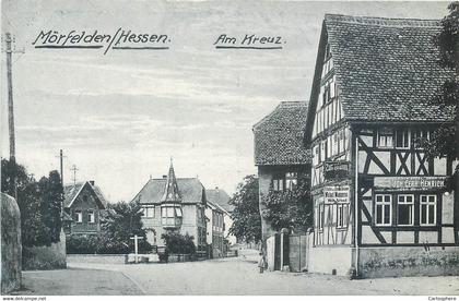 CPA Europe > Allemagne > Hesse MORFELDEN / HESSEN am Kreuz Moerfelden