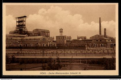 AK Mörs, Zeche Rheinpreussen Schacht IV