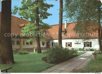 Moritzburg Sachsen Waldschaenke Moritzburg mit Hotel