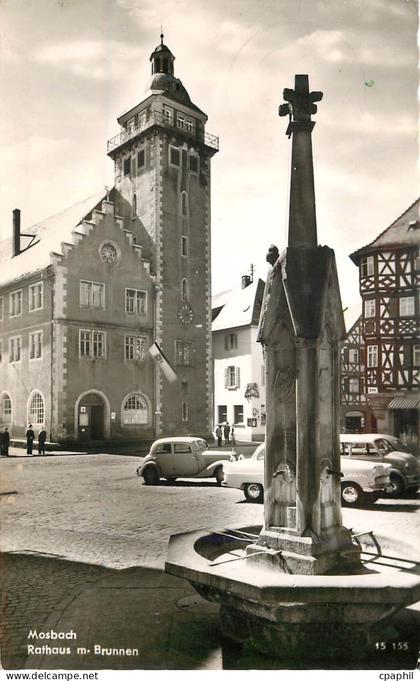 CPM Mosbach Rathaus m Brunnen