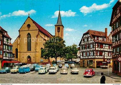 Mosbach Baden Marktplatz