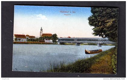 Mühldorf am Inn Innpartie Jahr 1920