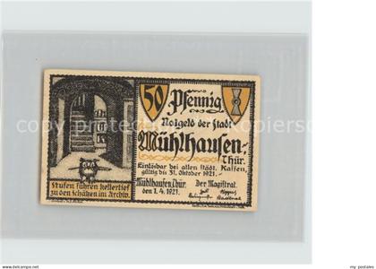 Muehlhausen Thueringen 50 Pfennig