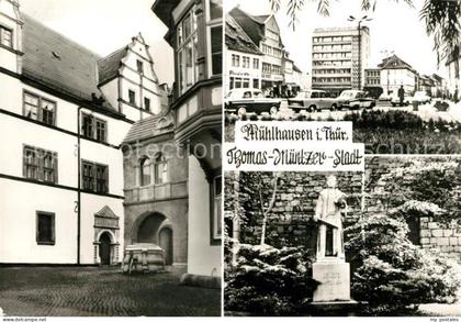 Muehlhausen Thueringen Thomas Muentzer Stadt Rathaushof Hotel Stadt Muehlhausen
