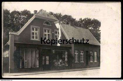 ALTE POSTKARTE MÜNSTER GESCHÄFT HAUSNUMMER 10 VORORT ? AUSLAGE WERBUNG FUESERS KAFFEE AK Ansichtskarte cpa postcard