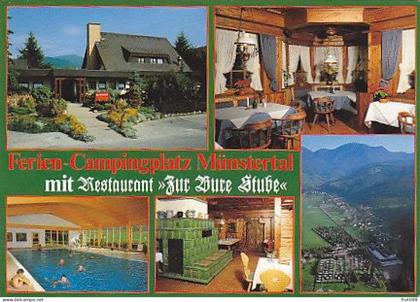 AK 216054 GERMANY - Münstertal / Südschwarzwald - Ferien-Campingplatz Münstertal mit Restaurant Zur Bure Stube