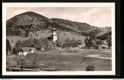 AK Münstertal /Schwarzwald, Klosteranlage St Trudpert