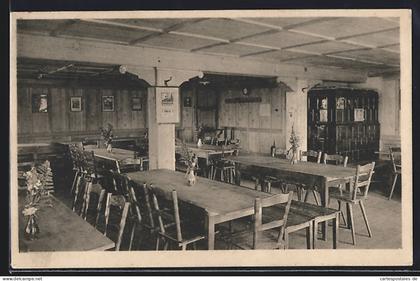 AK Münstertal, Speisesaal des Wander- und Erholungsheimes Luginsland