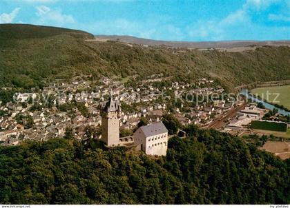 Nassau Bad Fliegeraufnahme Stammburg Nassau-Oranien