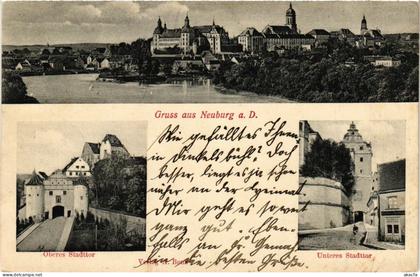 CPA AK Neuburg a.D. Gruss aus Neuburg a.D. GERMANY (875669)