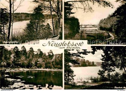 Neuglobsow Augustahoehe Seen Handabzug
