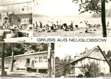 Neuglobsow FDGB Erholungsheime Stechlinsee Badestrand Ferienheim