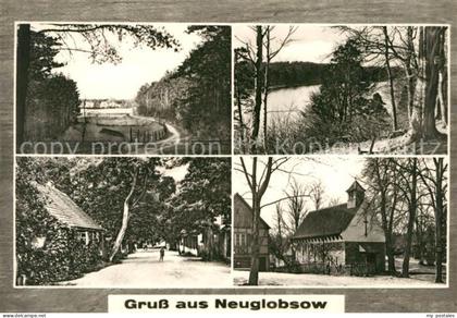 Neuglobsow Kirche Panoramen