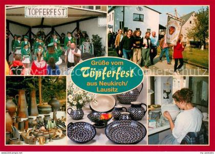 Neukirch Lausitz Kunsttoepferei Toepferfest Festumzug