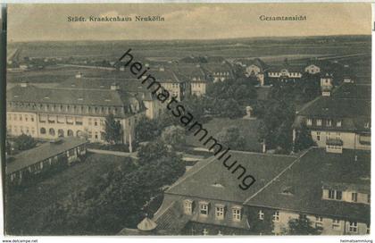 Berlin-Neukölln - Städt. Krankenhaus Neukölln - Gesamtansicht - Verlag J. Goldiner Berlin 30er Jahre