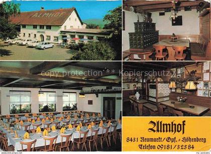 NEUMARKT  Oberpfalz Bayern Café Pension Almhof Gastraum Stammtisch