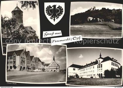 Neumarkt Oberpfalz Schuldturm Ruine Wolfstein Oberer Markt