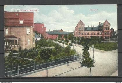 Germany Deutschland o 1918 NEUMÜNSTER Kaserne