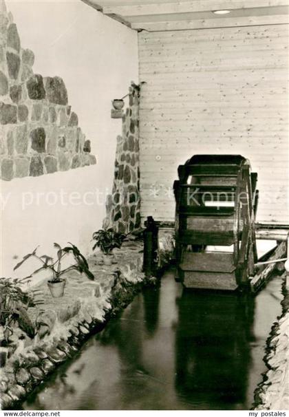 Guehlen Glienicke Konsum-Gaststaette Boltenmuehle Muehlrad