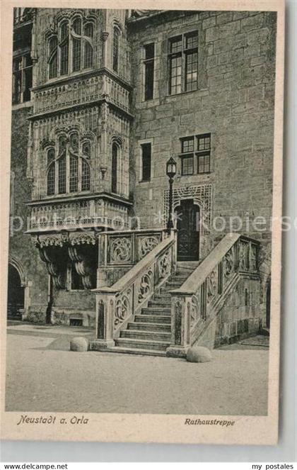 Neustadt Orla Rathaus Treppe