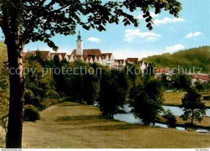 Neustadt Waldnaab Teilansicht mit Kirche