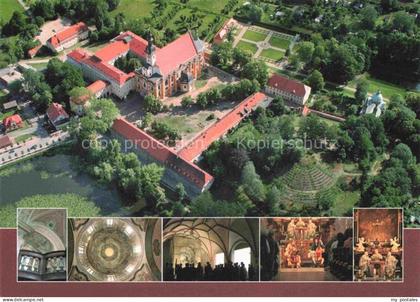 Neuzelle Brandenburg Klosteranlage Fliegeraufnahme Details