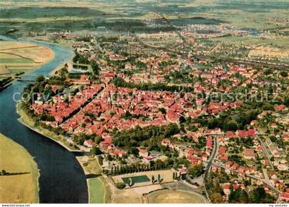 Nienburg Weser Fliegeraufnahme