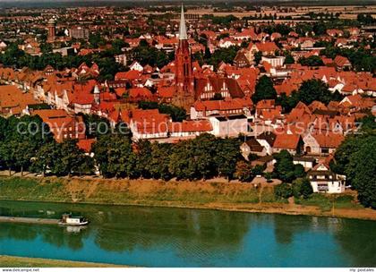 Nienburg Weser Fliegeraufnahme