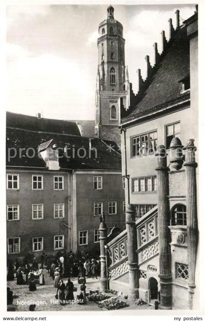 Noerdlingen Rathausplatz
