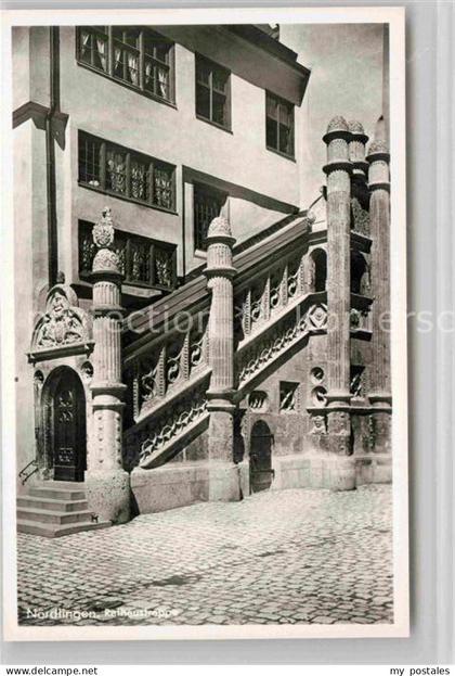 Noerdlingen Rathaustreppe