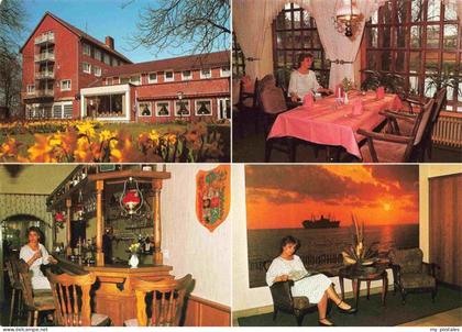 Nordenham Wesermarsch Niedersachsen Hotel Restaurant Friedeburg Gastraeume Bar